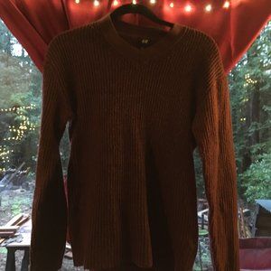 H&M Maroon Knit Sweater